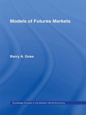 cover image of Models of Futures Markets